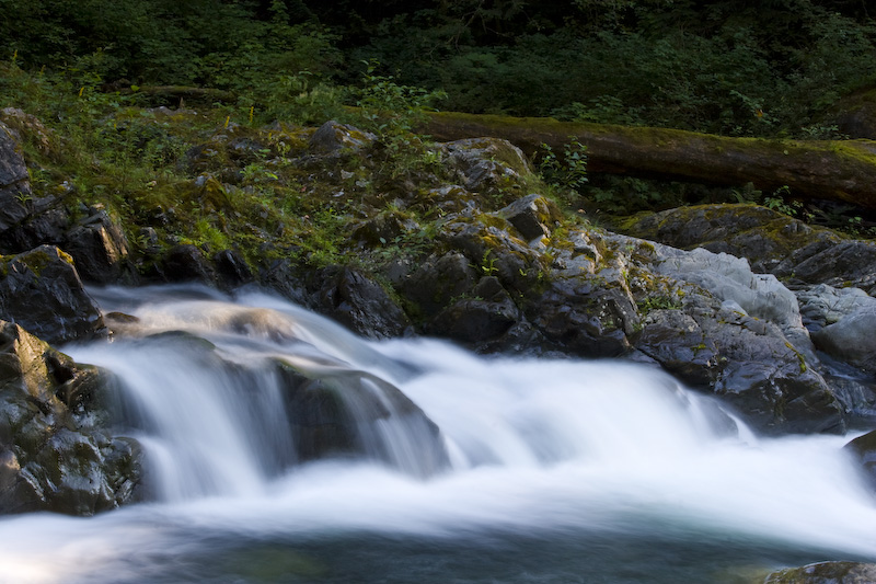 Small Cascade On The Snoqualmie River